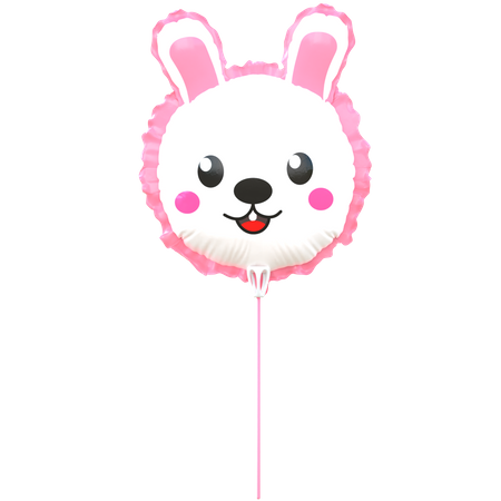 Rabbit Balloon  3D Icon