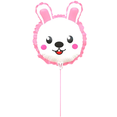 Rabbit Balloon  3D Icon