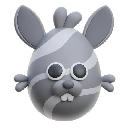Rabbit Egg  3D Icon