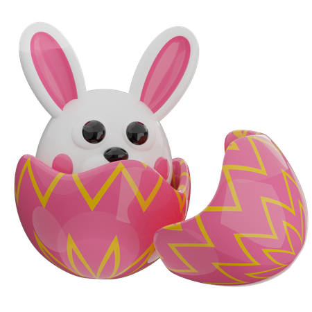 Rabbit Egg  3D Icon