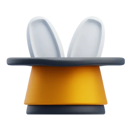 Rabbit Hat  3D Icon