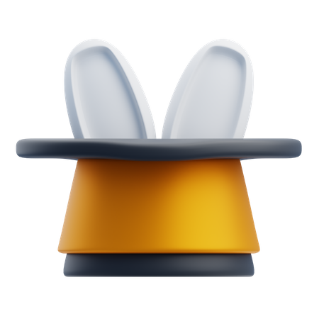 Rabbit Hat  3D Icon