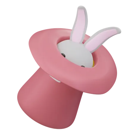 Rabbit Magic  3D Icon