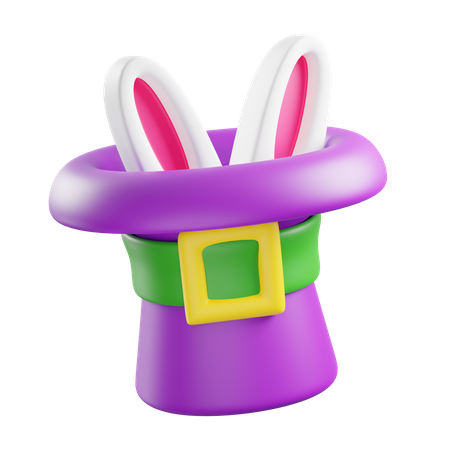 Rabbit Magic  3D Icon