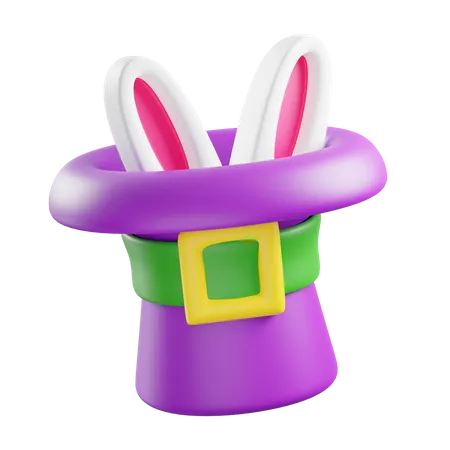 Rabbit Magic  3D Icon