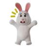 Rabbit Shocked