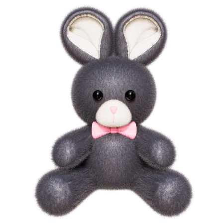 Rabbit Toy  3D Icon