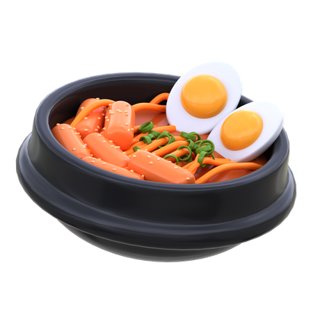 Rabokki  3D Icon