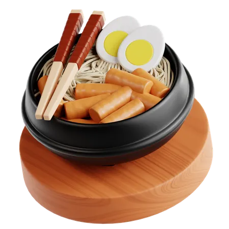 Rabokki  3D Icon