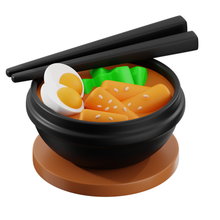 Rabokki  3D Icon