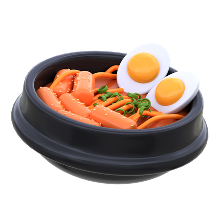 Rabokki  3D Icon