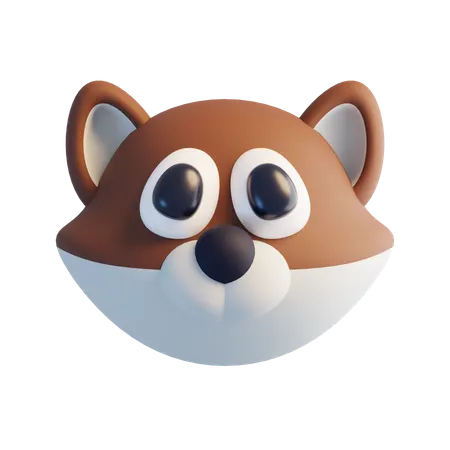 Raccoon  3D Icon