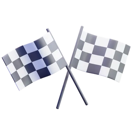 Race Flag  3D Icon