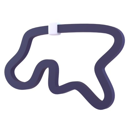 Race Track  3D Icon