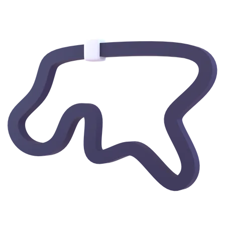 Race Track  3D Icon