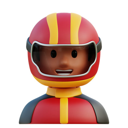 Racer  3D Icon