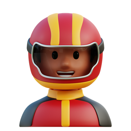 Racer  3D Icon