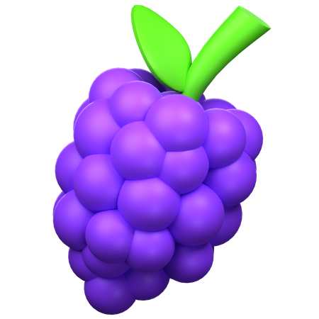 Racimo de uva  3D Icon