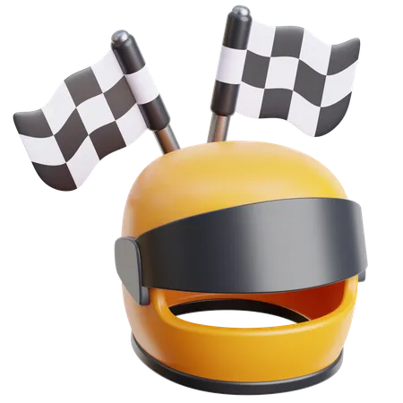 Racing  3D Icon