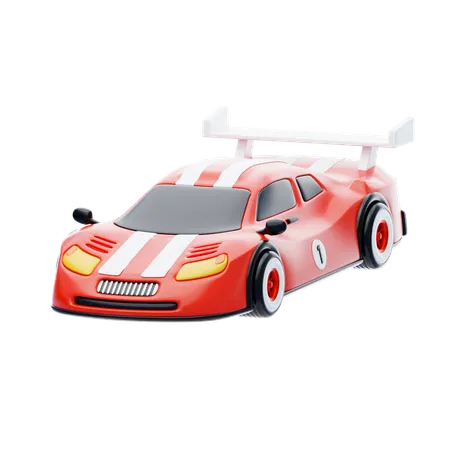 Racing Car  3D Icon