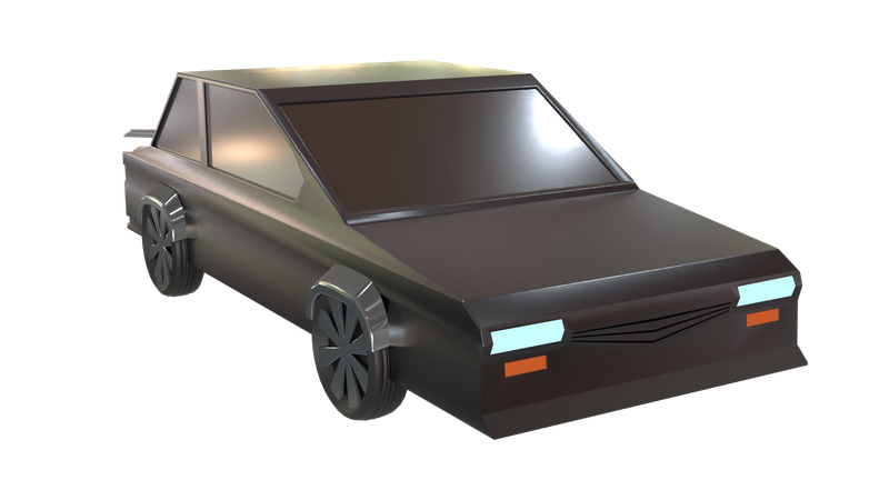 Racing Car  3D Icon