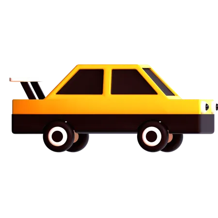 Racing Car  3D Icon