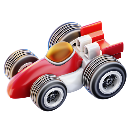 Racing Car Toy  3D Icon