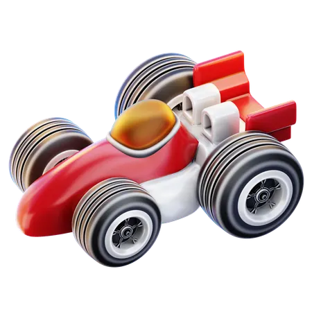 Racing Car Toy  3D Icon