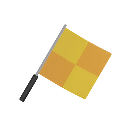 Racing Flag  3D Icon