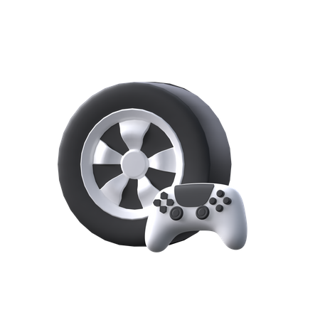 Racing Game  3D Icon