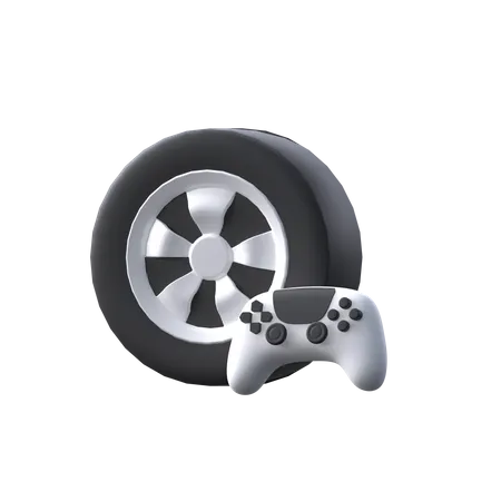 Racing Game  3D Icon