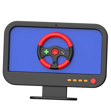 Racing Game  3D Icon