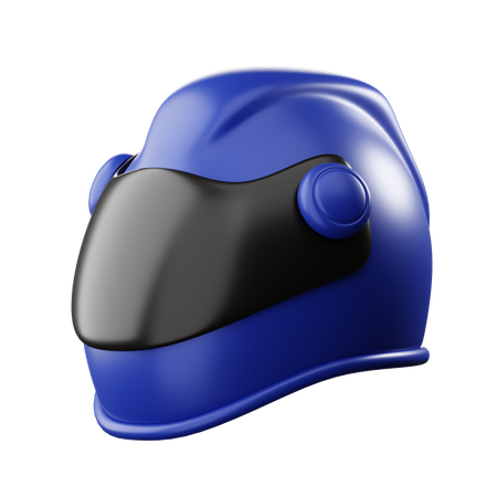 Racing Helmet  3D Icon