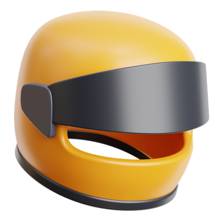 Racing Helmet  3D Icon