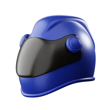 Racing Helmet  3D Icon