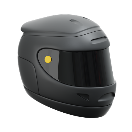 Racing Helmet  3D Icon