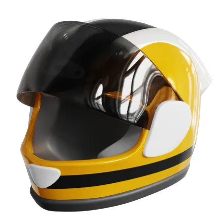 Racing Helmet  3D Icon