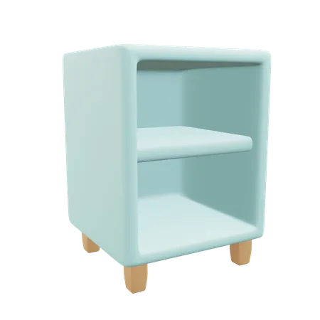 Rack Home Furniture Illustration With Transparent Background 3D Icon
