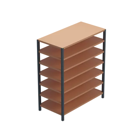 Rack Table  3D Icon