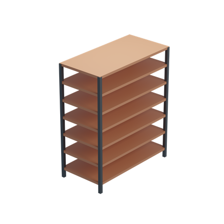 Rack-Tisch  3D Icon