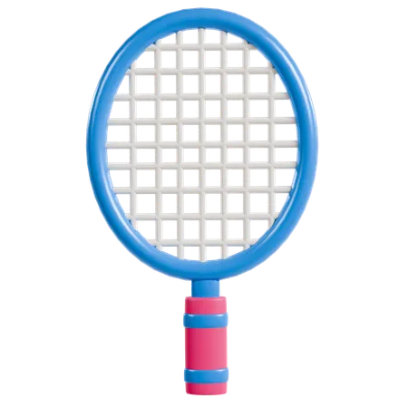 Racket Badminton Action  3D Icon