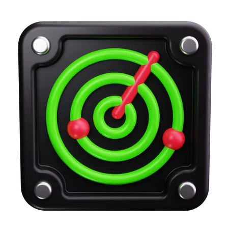 Radar  3D Icon