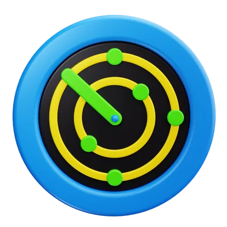 Radar  3D Icon