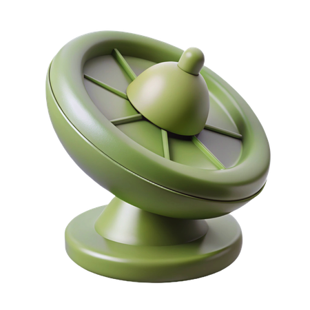 레이더  3D Icon