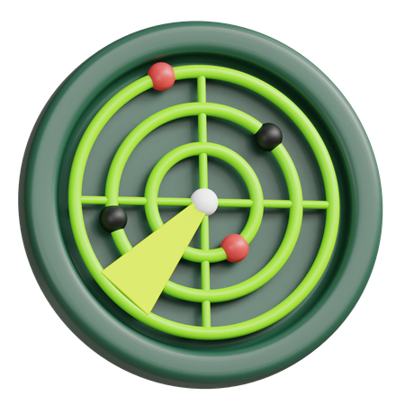 Radar  3D Icon