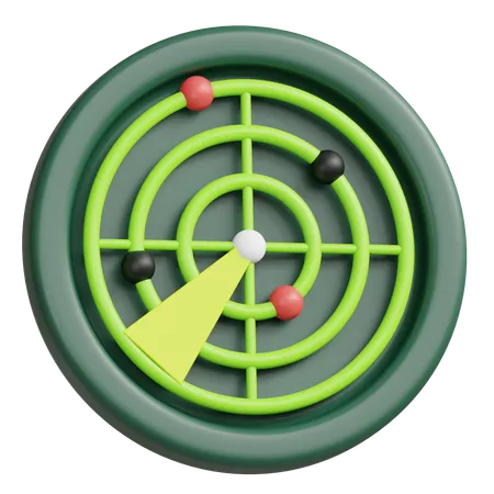 Radar  3D Icon