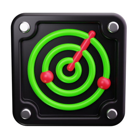 Radar  3D Icon