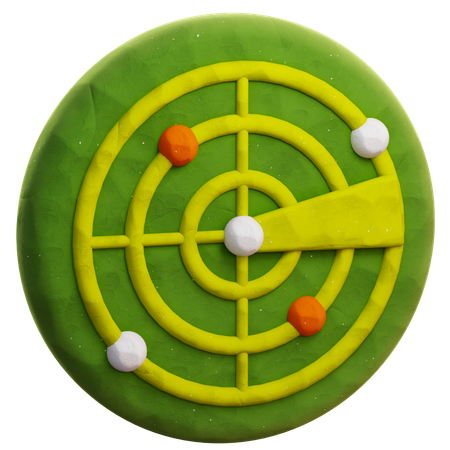 Radar  3D Icon