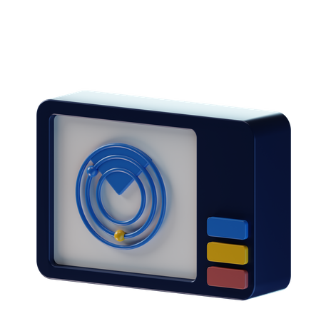 Radar  3D Icon