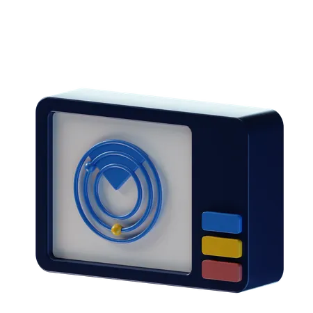 Radar  3D Icon